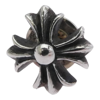 CHROME HEARTS クロムハーツ(原本無) ピアス No2 CH PLS CHプラス スタッド シルバーピアス シルバー系【中古】