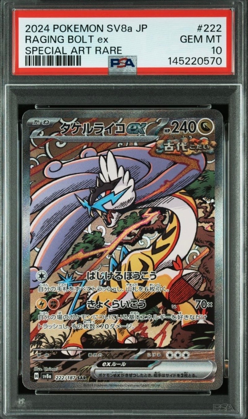 タケルライコex SAR [SV8a 222/187](ハイクラスパック「テラスタルフェスex」)