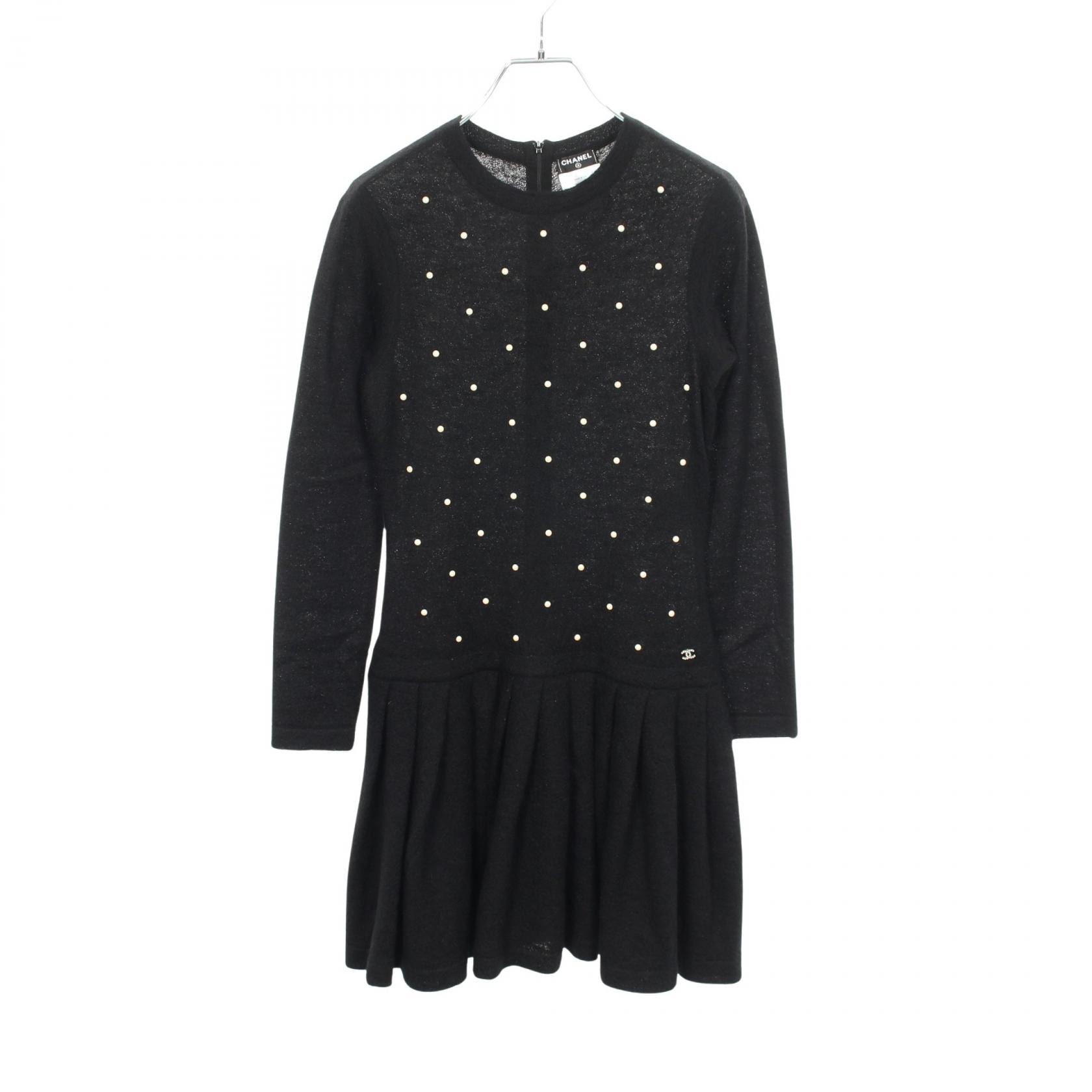 シャネル CHANEL ワンピース 衣料品 トップス モヘヤ / カシミヤ レディース ブラック系 P50016K06342 【中古】
