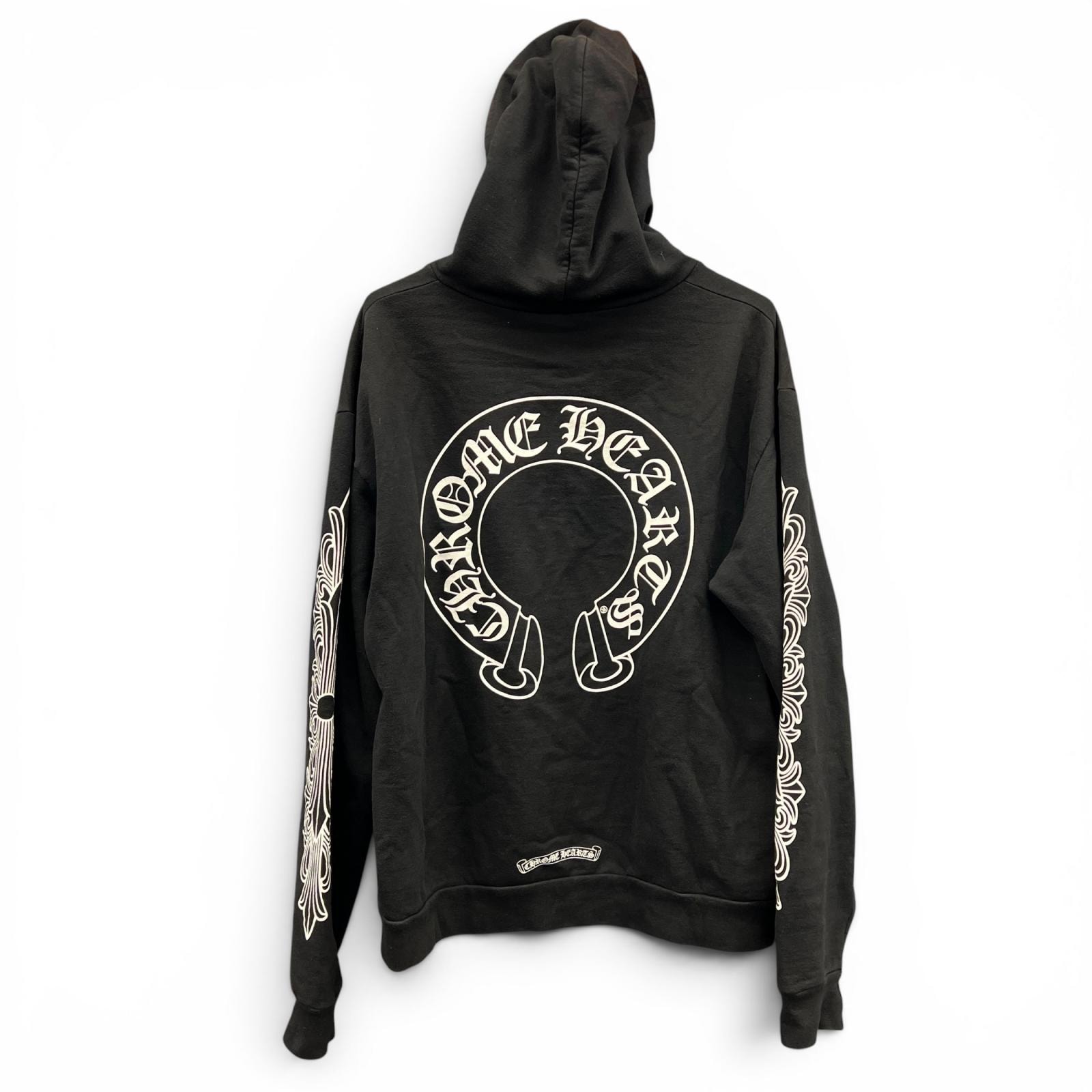 D (傷や汚れあり)】CHROME HEARTS クロムハーツ SWTSHRT PLVR 袖