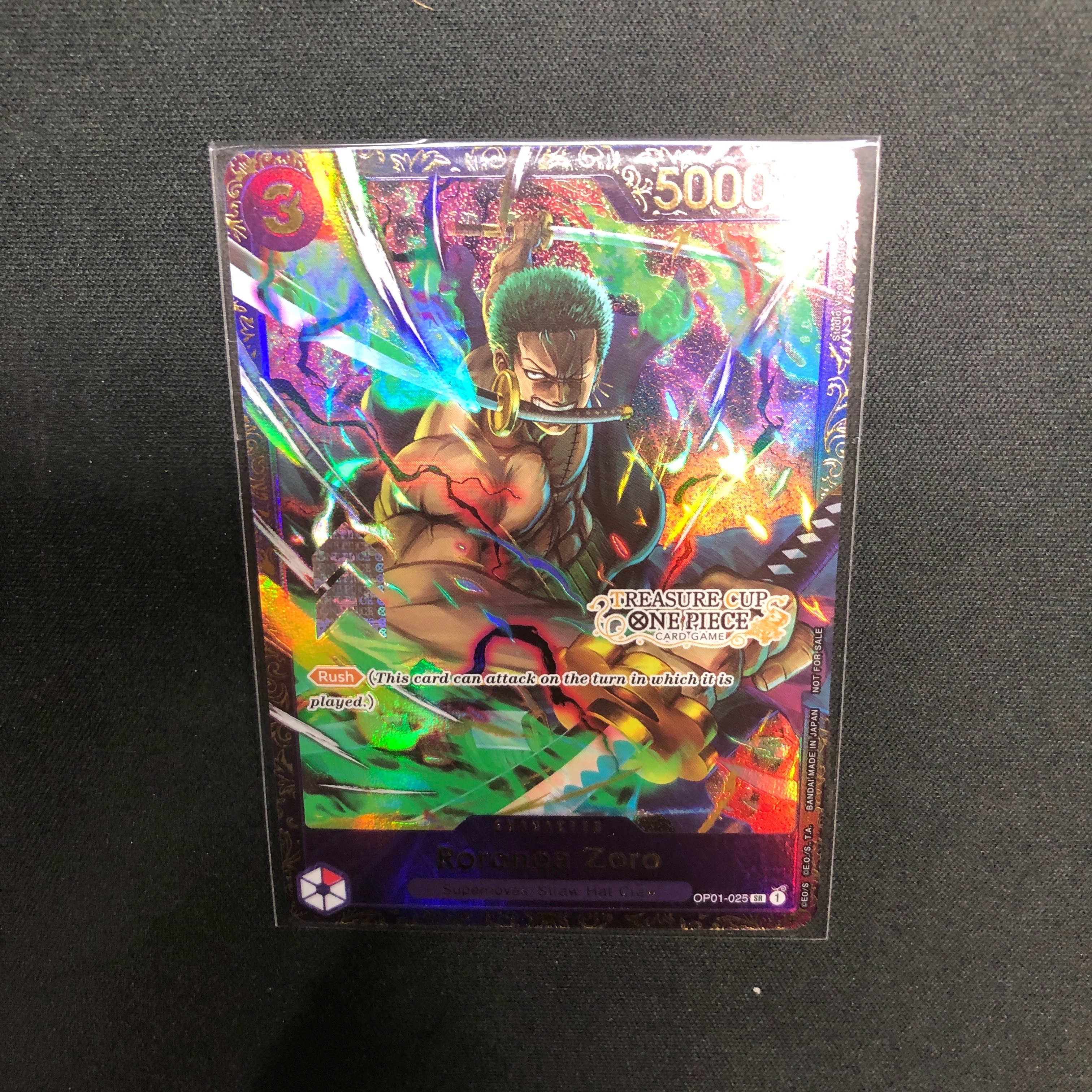 ロロノア・ゾロ SR [OP01-025]【英語版】(プロモーションカード