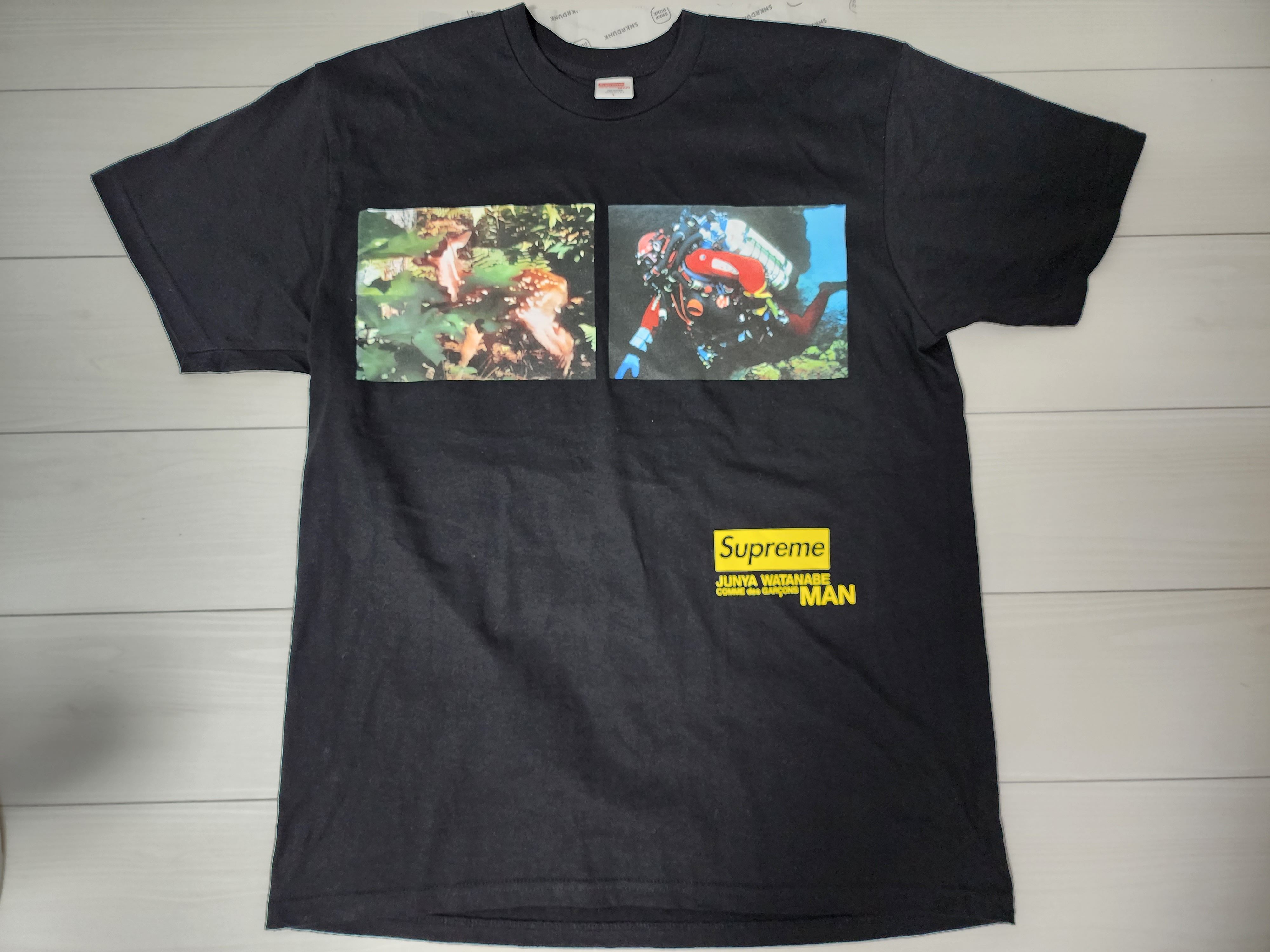 Supreme / JUNYA WATANABE COMME des GARCONS MAN Nature Tee "Black"
