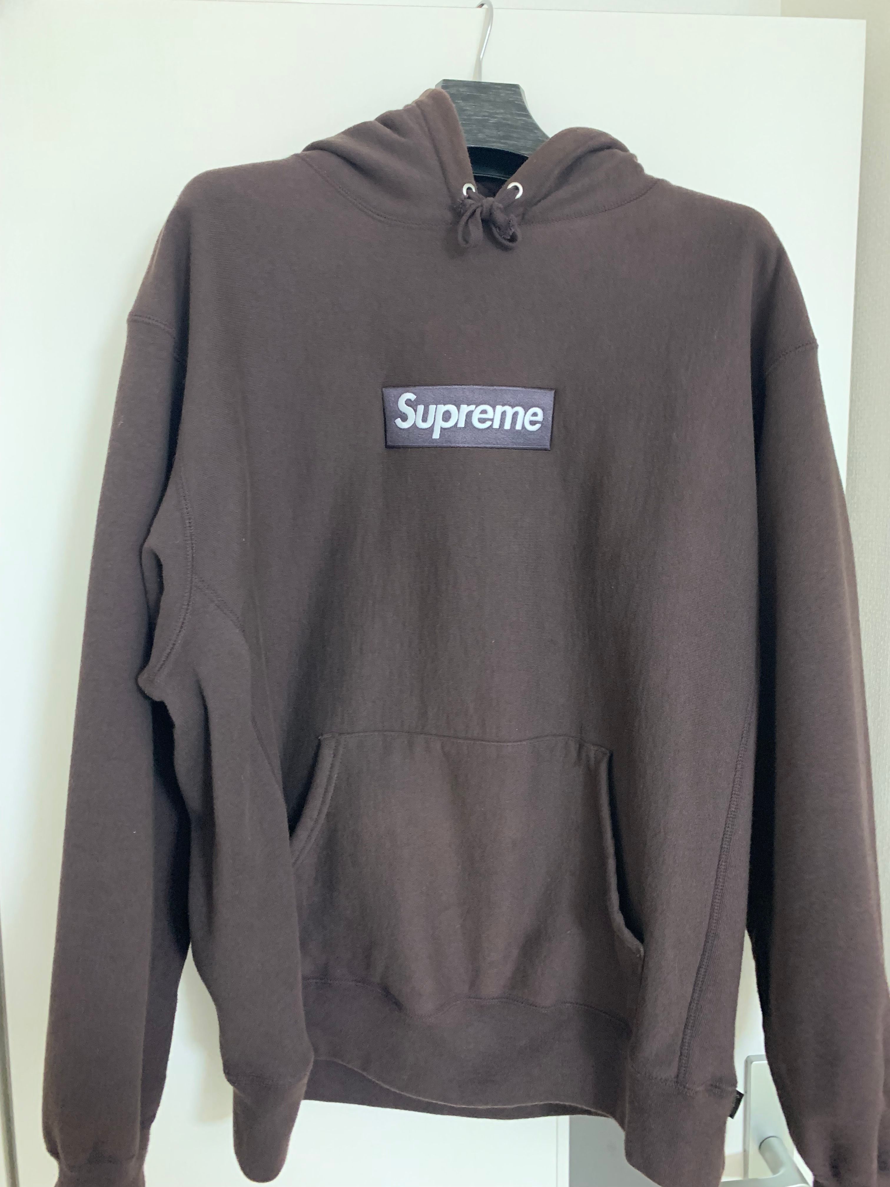 Supreme Box Logo Hooded Sweatshirt "Dark Brown" (21FW)