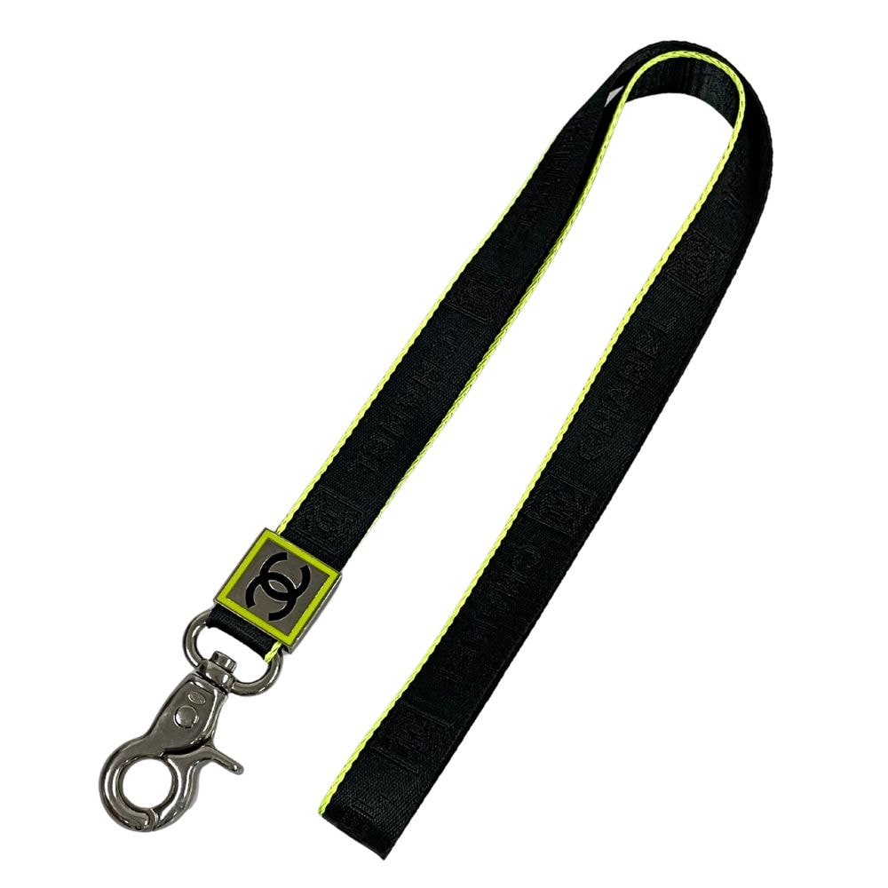 CHANEL シャネル 04 A ココマーク ネック ストラップ ブラック 正規品 / 50971