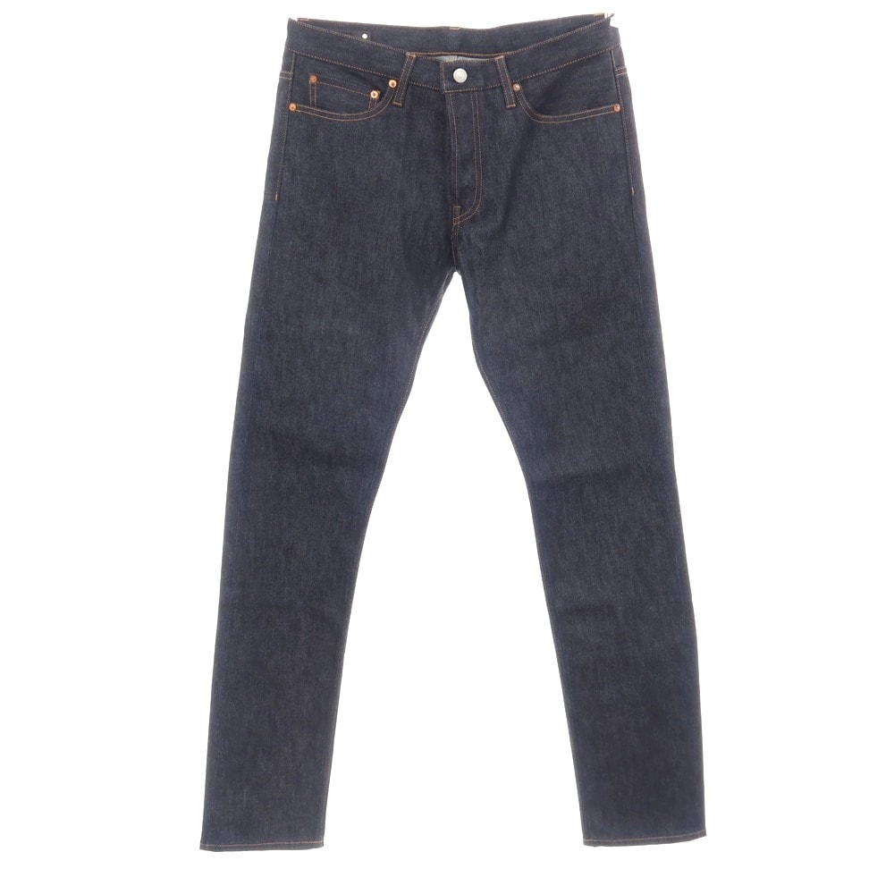 【中古】マインデニム MINEDENIM 干場別注 リジット コットンポリウレタン デニムパンツ ジーンズ ネイビー【サイズ10】【メンズ】