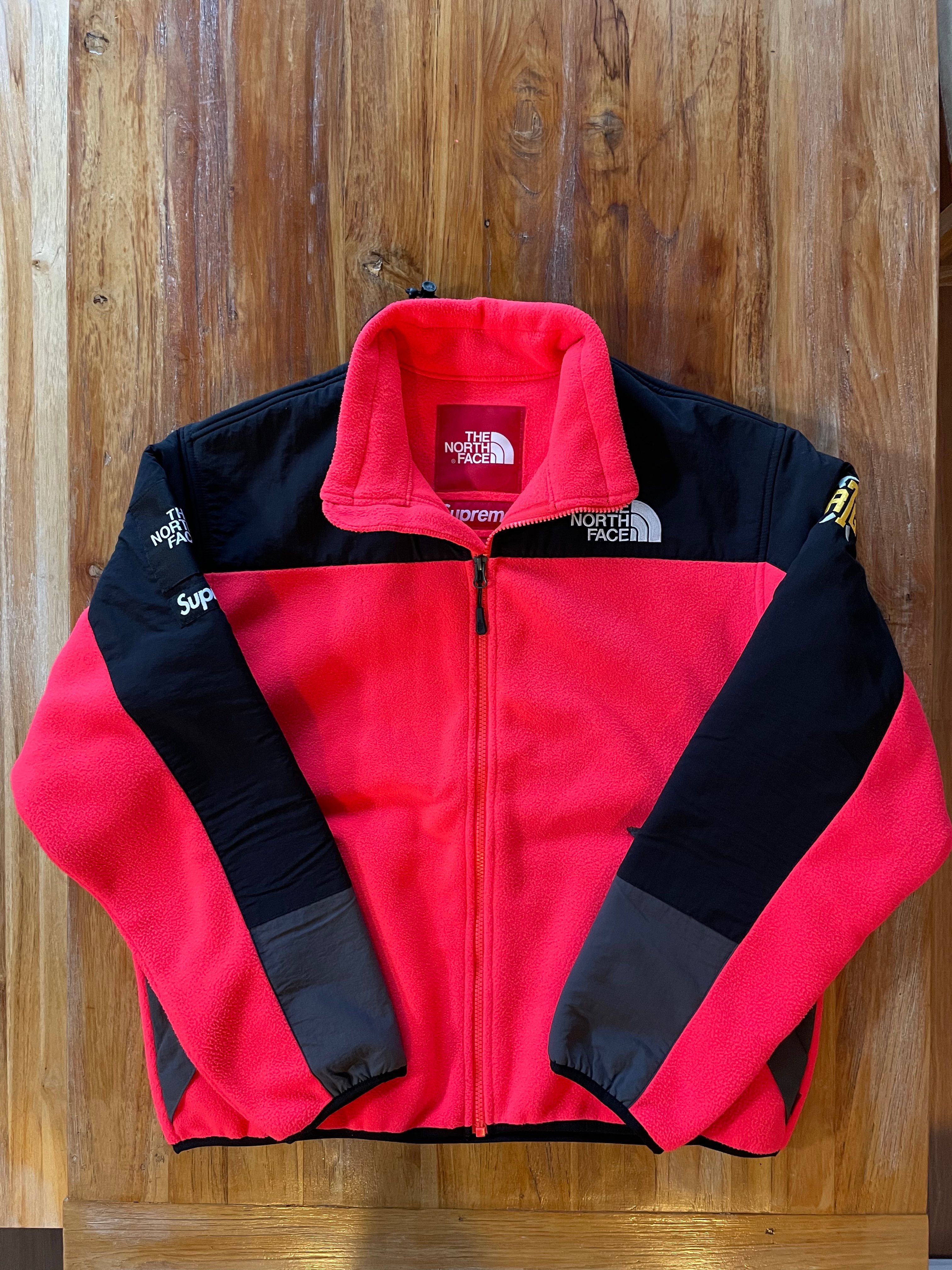 Supreme x The North Face RTG Fleece Jacket "Red"