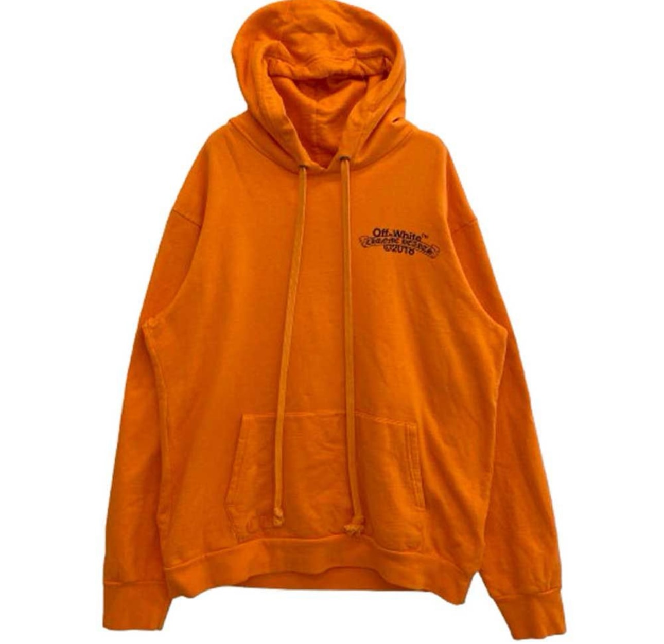 Chrome Hearts x Off-White 2018 Hoodie "Orange"