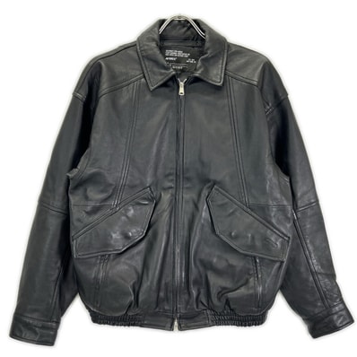 アヴィレックス 783-5950024 ブラック LEATHER CWU BLOUSON M