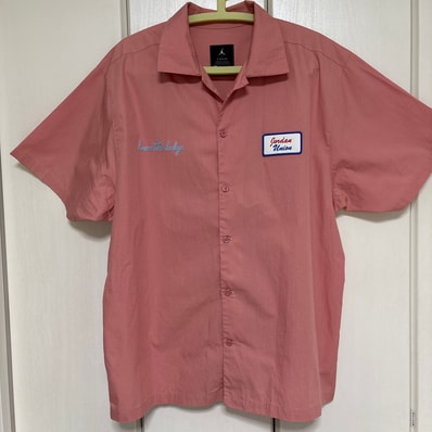 Air Jordan x Union Mechanic Shirt "Pink"