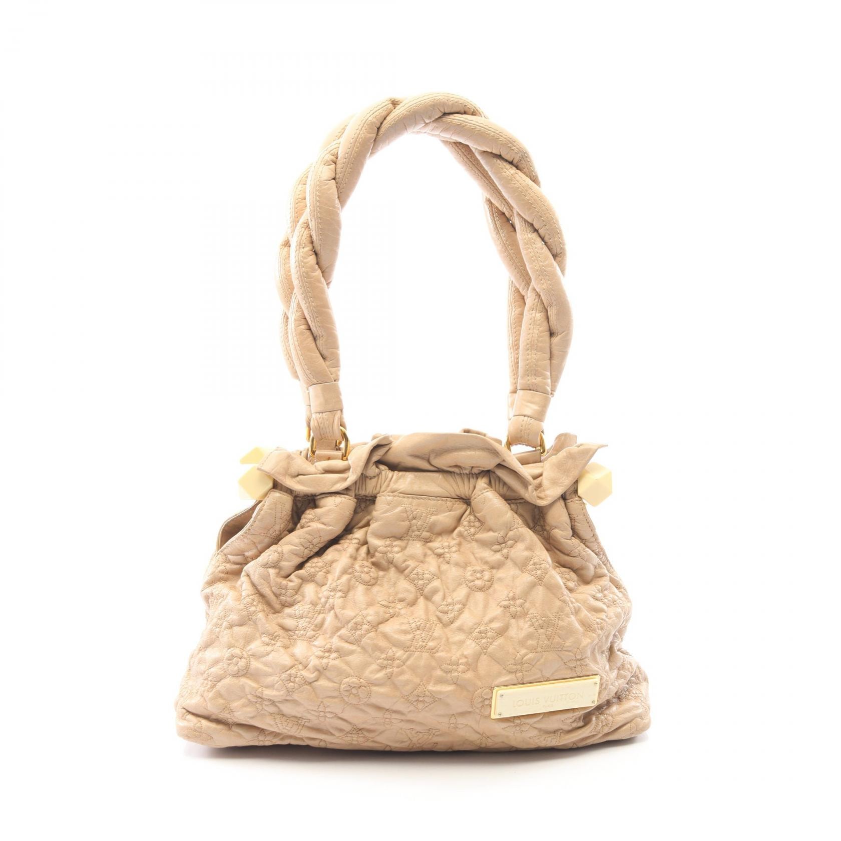ルイ・ヴィトン LOUIS VUITTON ストラトゥスPM ショルダーバッグ バッグ レザー エクリュ レディース ベージュ系 M95369 【中古】