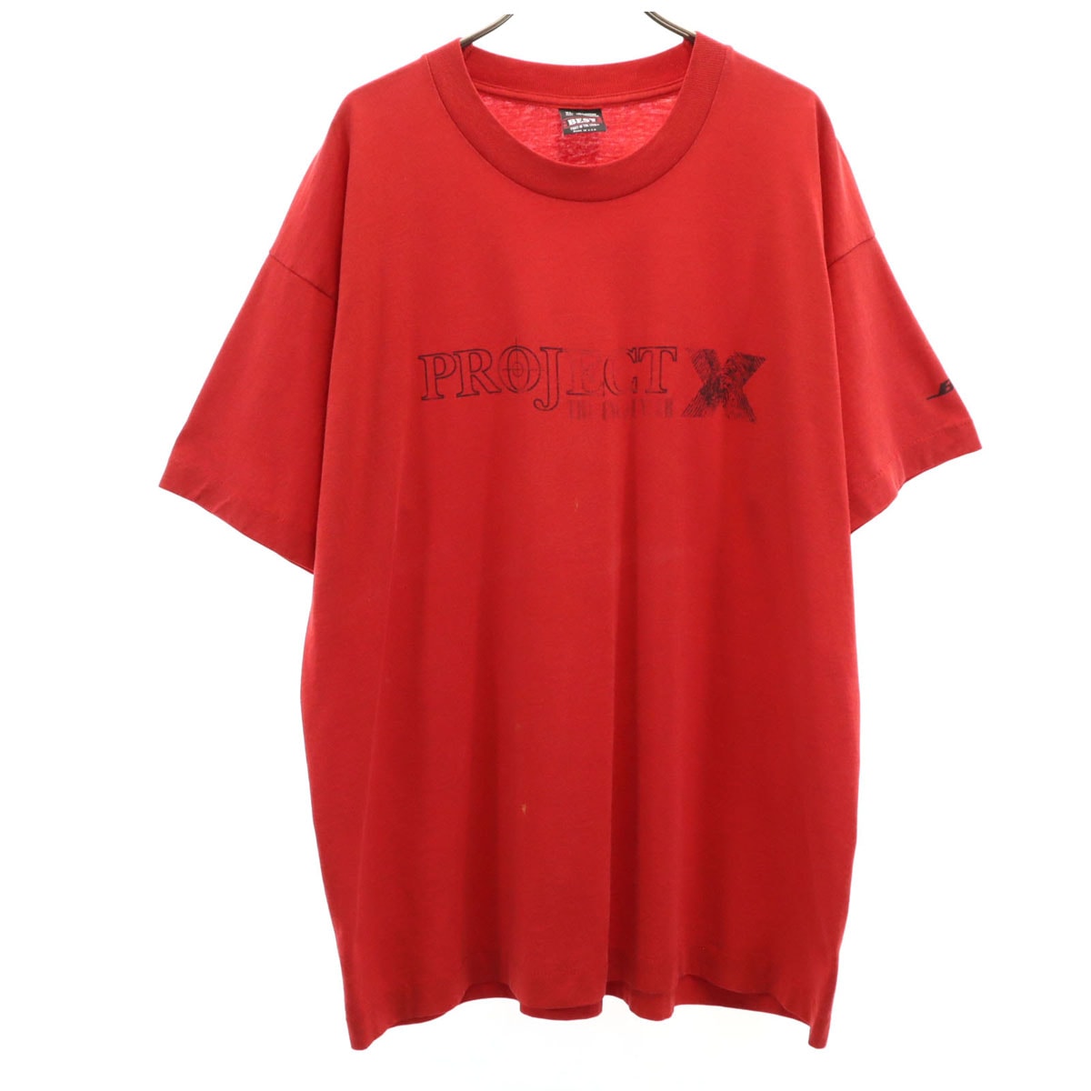 FRUIT OF THE LOOM BEST フルーツオブザルーム ベスト 90s USA製 オールド BOSE Project-X 半袖 Tシャツ XL シングルステッチ 企業モノ