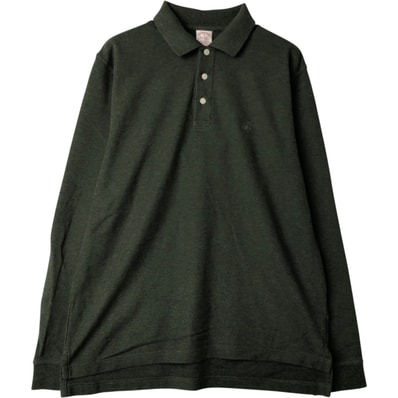 古着 ブルックスブラザーズ Brooks Brothers Est.1818 長袖 ポロシャツ メンズM相当/eaa619250