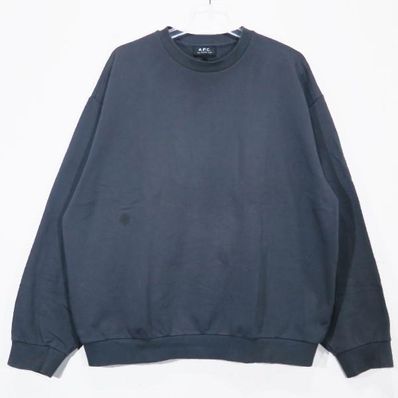 A.P.C. アーペーセー クルーネック スウェットシャツ サイズL