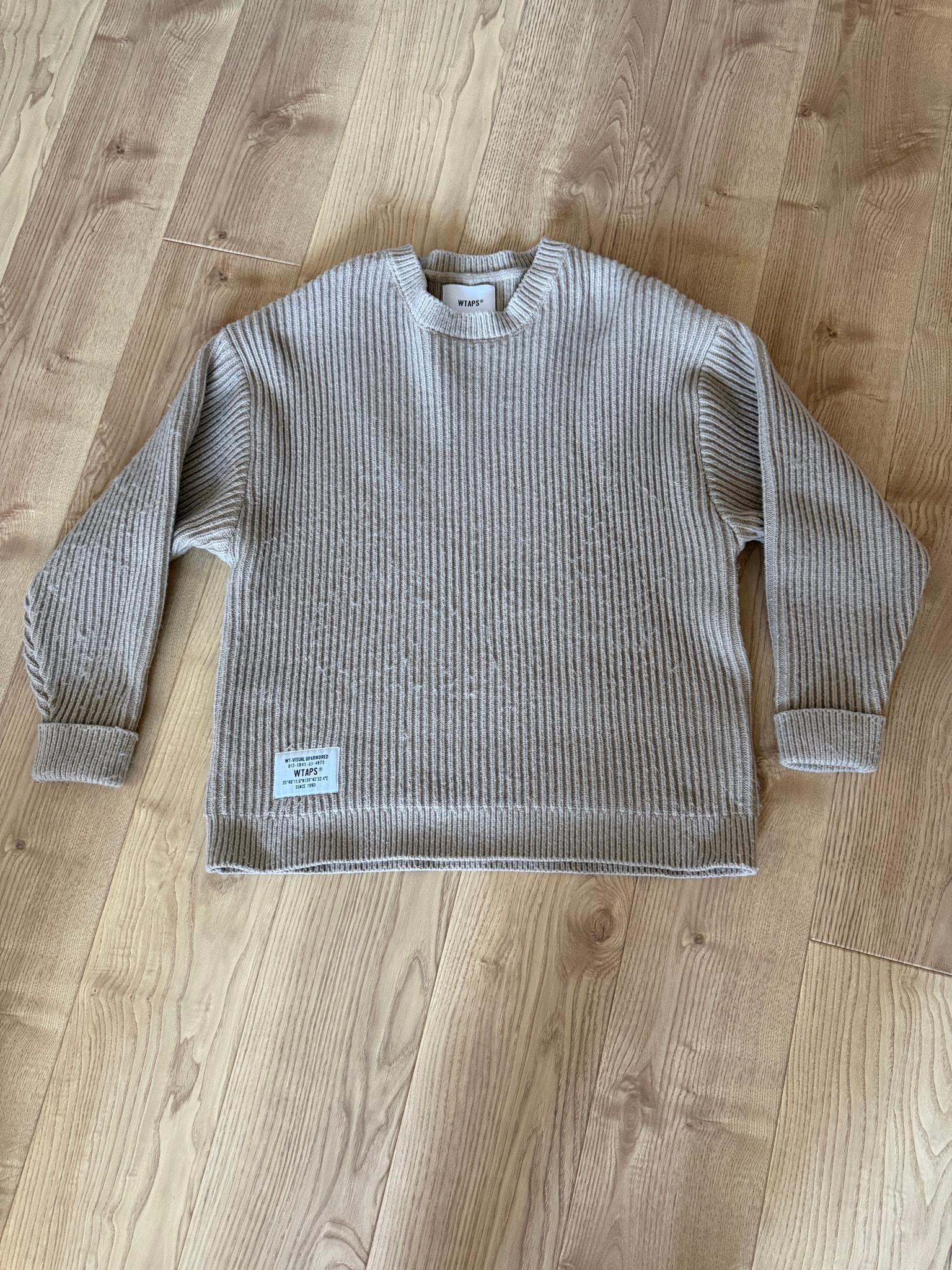 WTAPS Deck / Sweater / Poly "Gray"