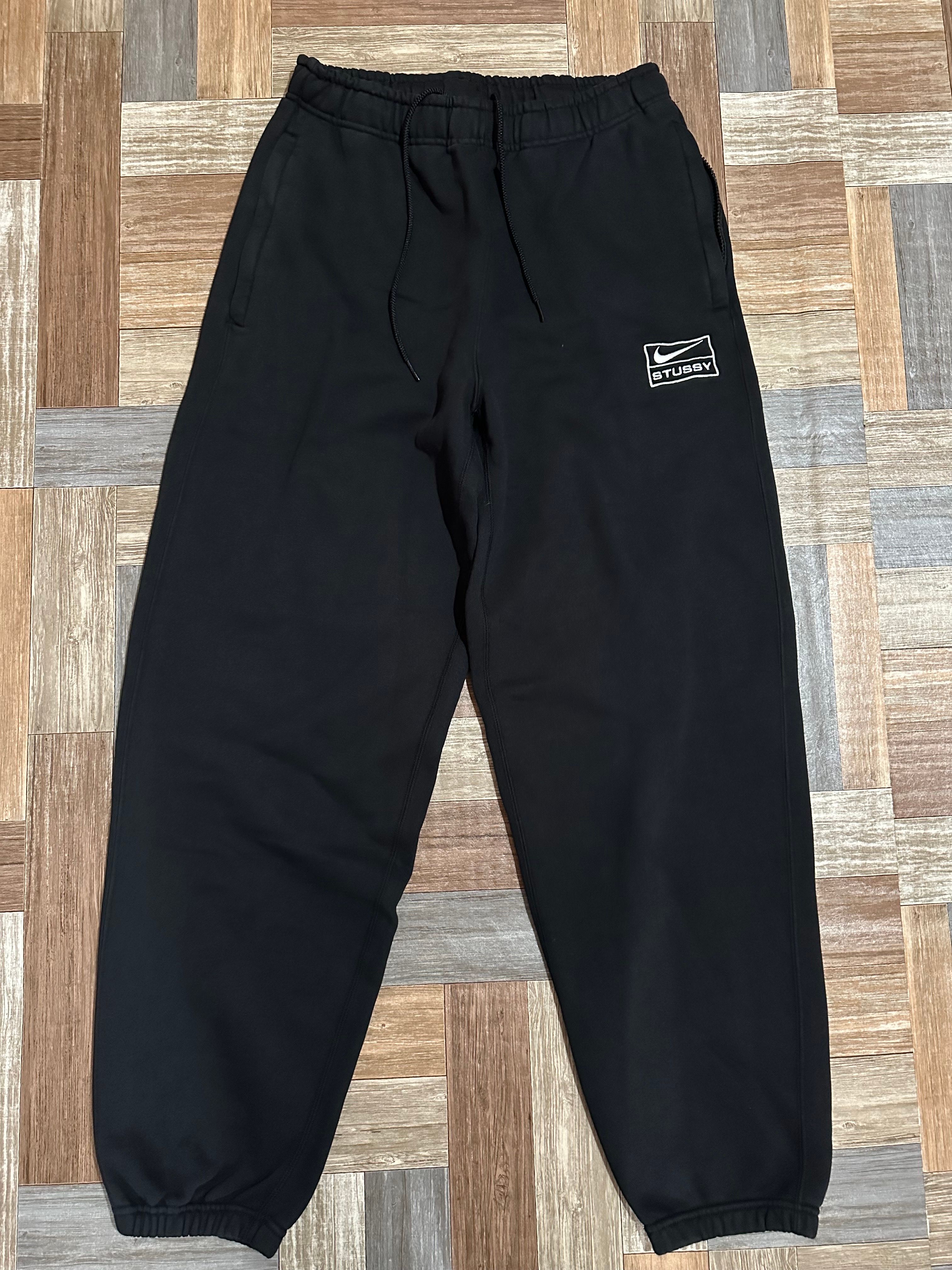 Stussy x Nike Washed Pants (US Size) "Black" DO5296-010
