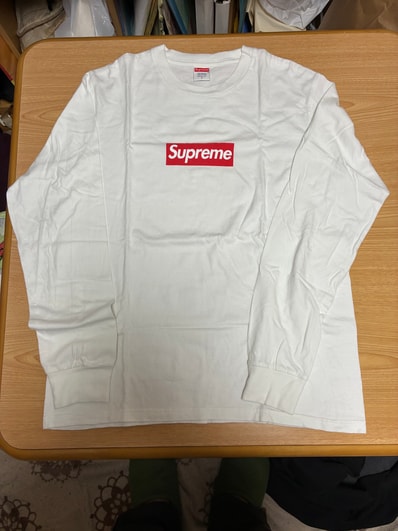 Supreme Box Logo L/S Tee "White"