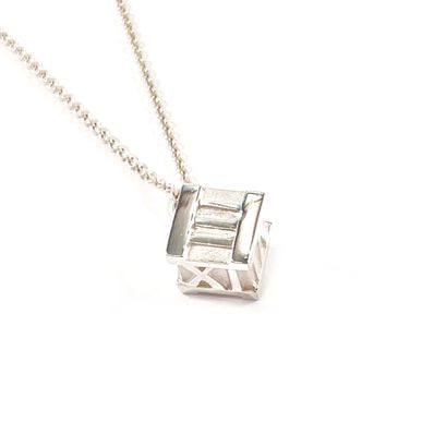 ティファニー ネックレス アトラスキューブ シルバー
