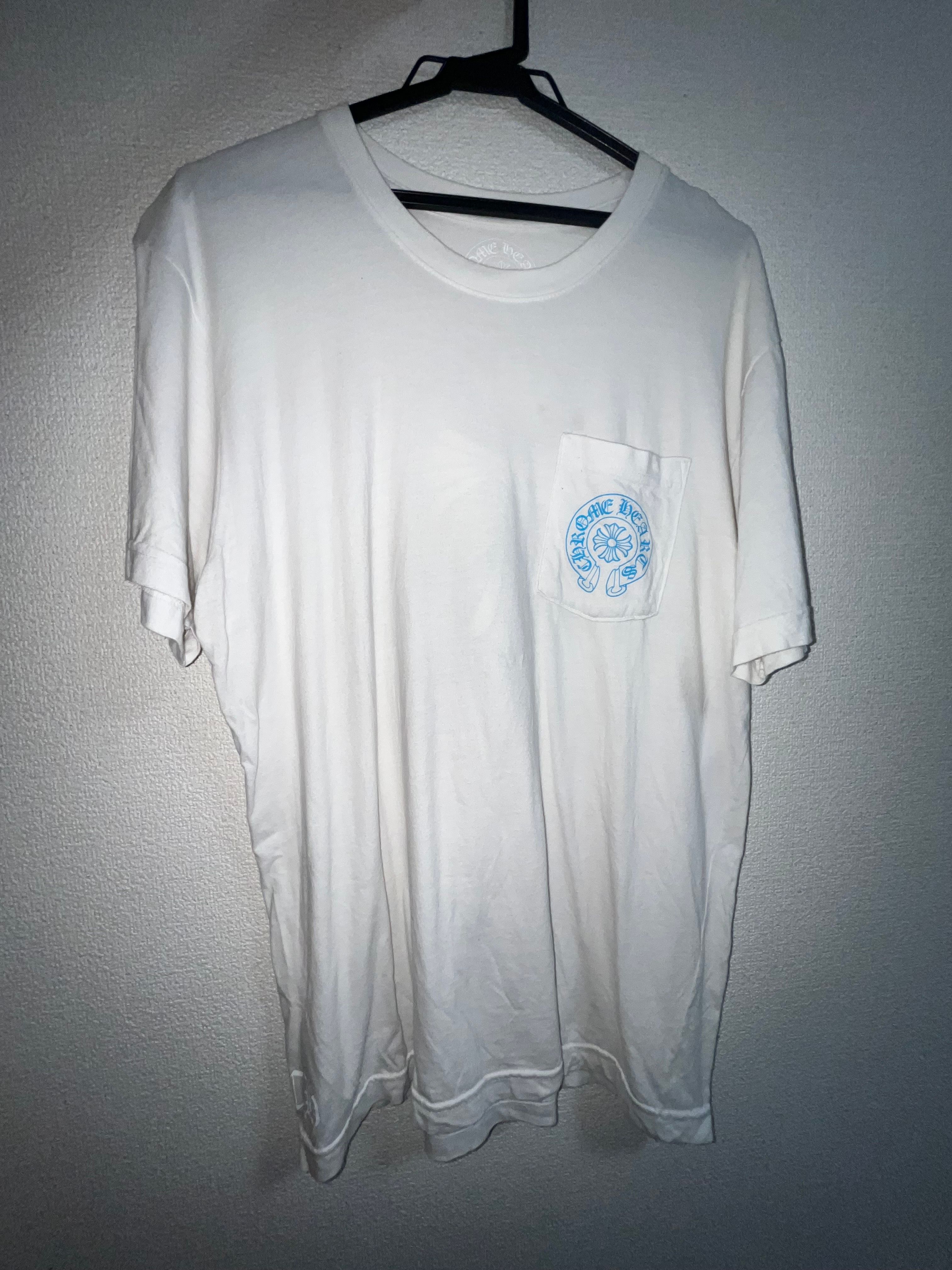クロム ハーツ トリプル クロス ロゴ S/S Tシャツ "ホワイト"