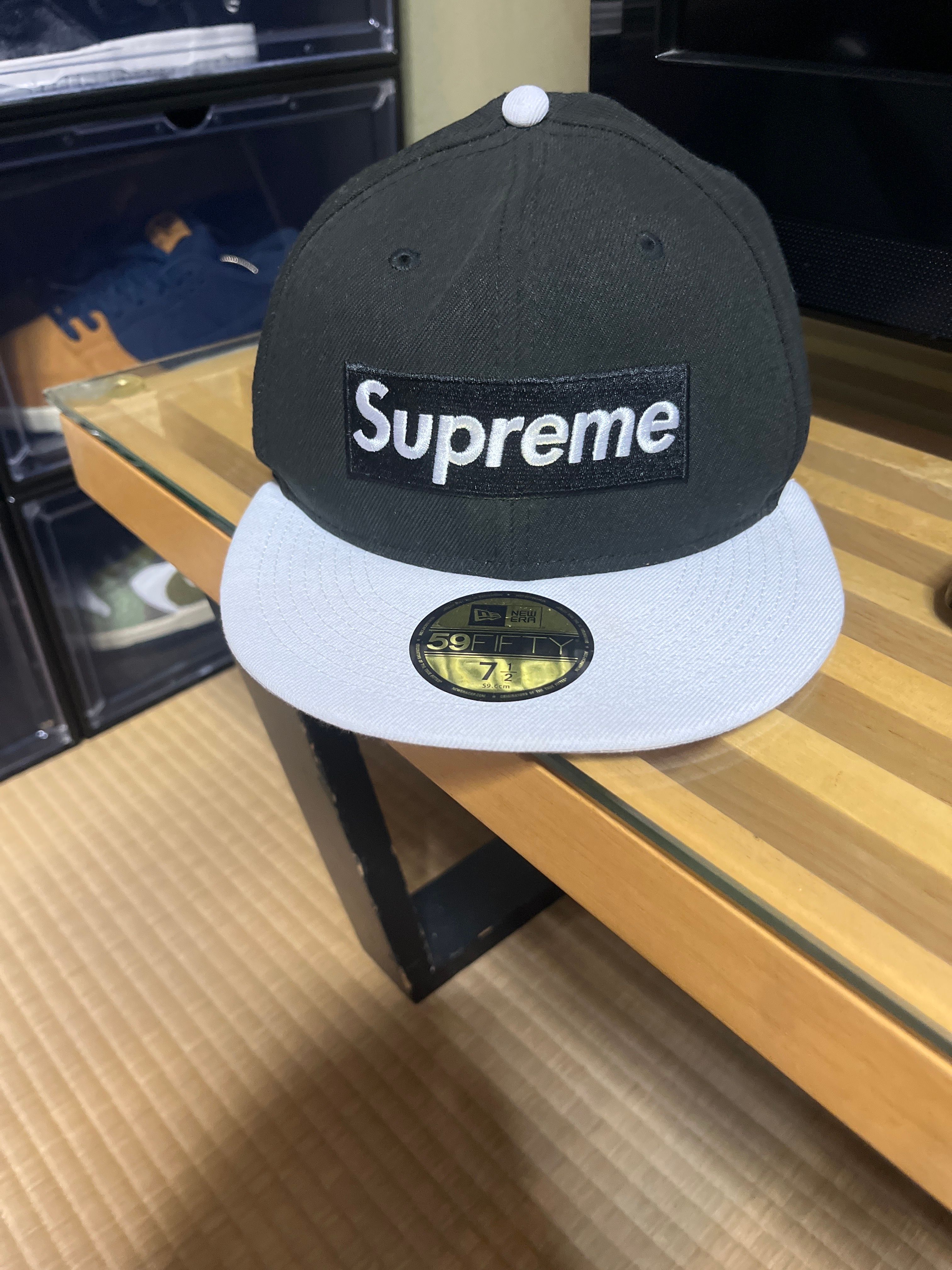Supreme 2-Tone Box Logo New Era "Black"