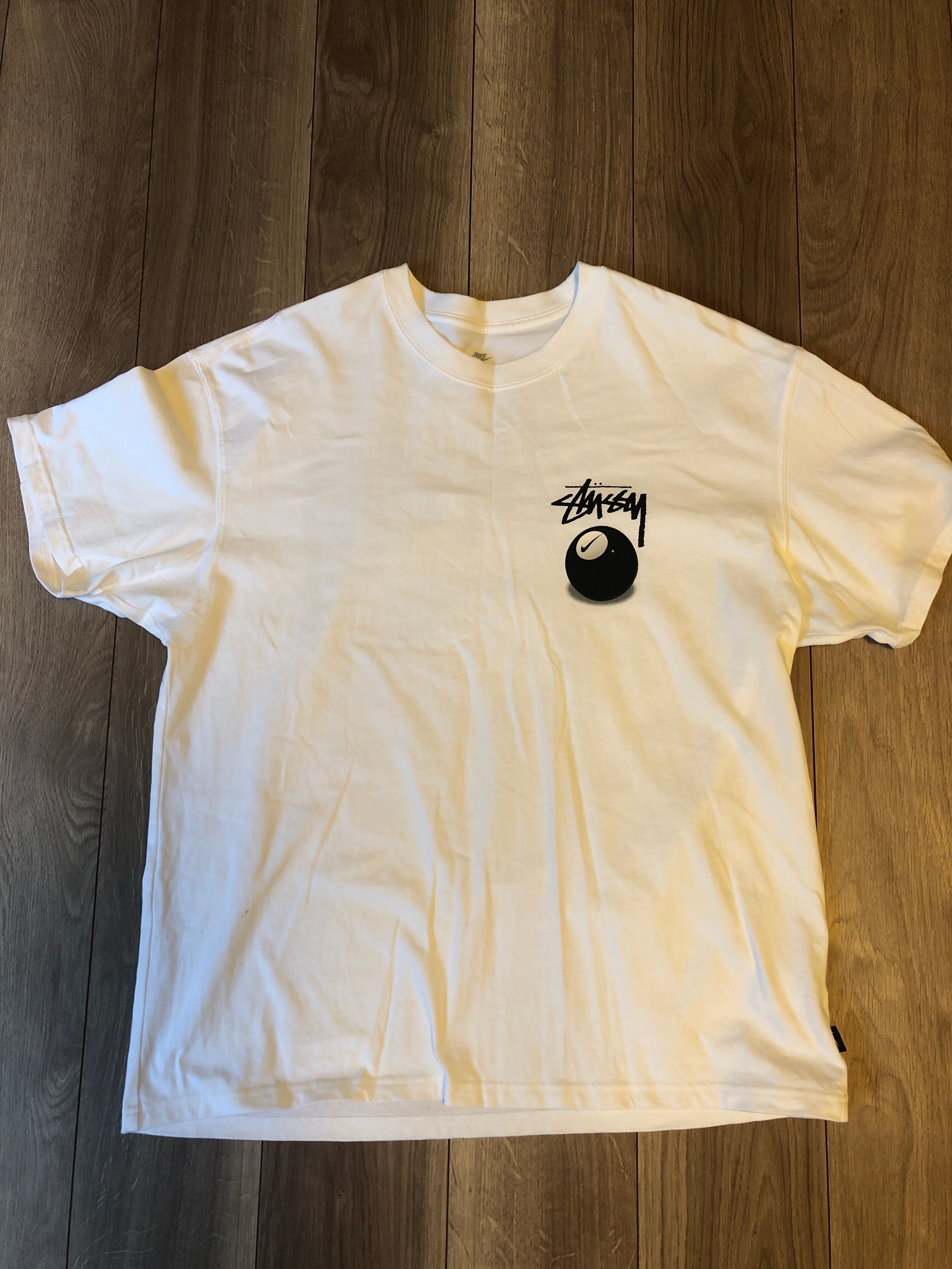 Stussy × Nike SS 8 Ball T-Shirt "White"