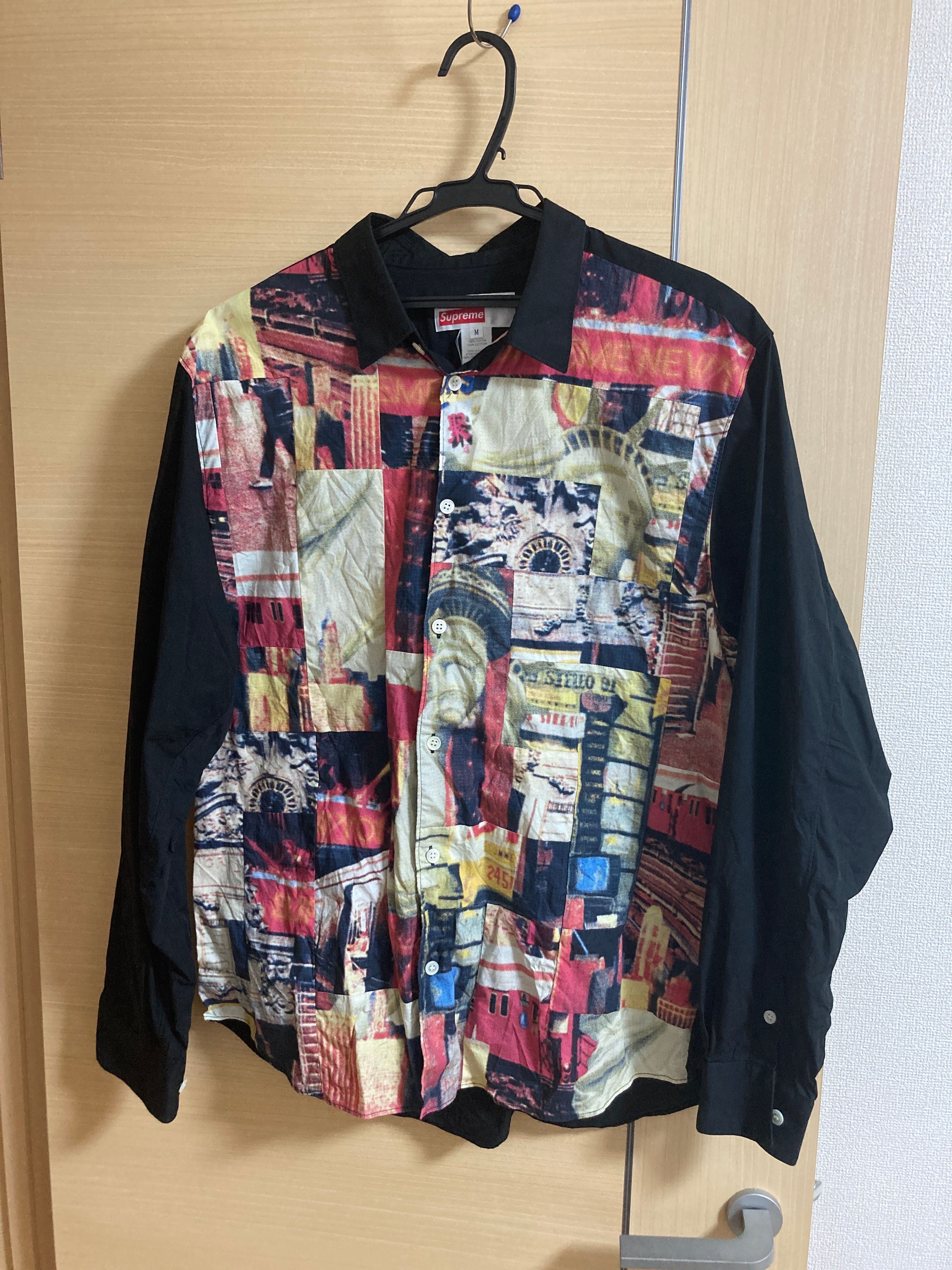 Supreme / Comme des Garçons SHIRT® Patchwork Button Up Shirt "Black"