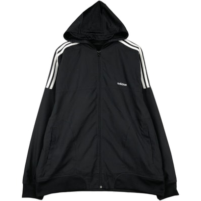 古着 00年代 アディダス adidas フード付き ウインドブレーカー メンズL相当/eaa635999