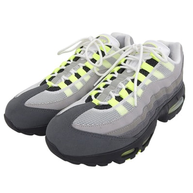 ナイキ 美品 Air Max 95 OG Big Bubble Neon Yellow シューズ メンズ ネオンイエロー 25.5cm HM4740-001 7.5(US)