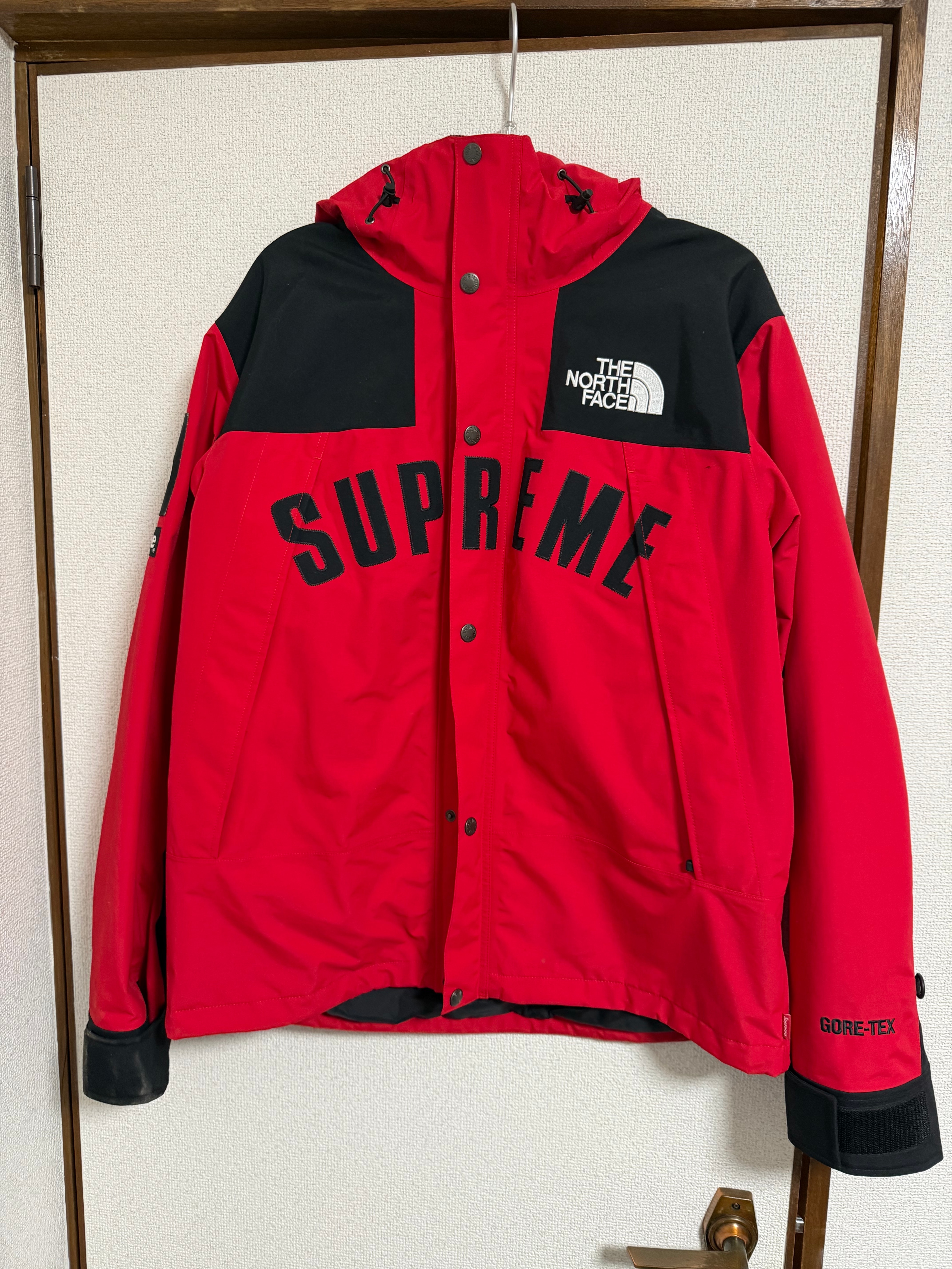 Supreme x The North Face Arc Logo Mountain Parka "Red"