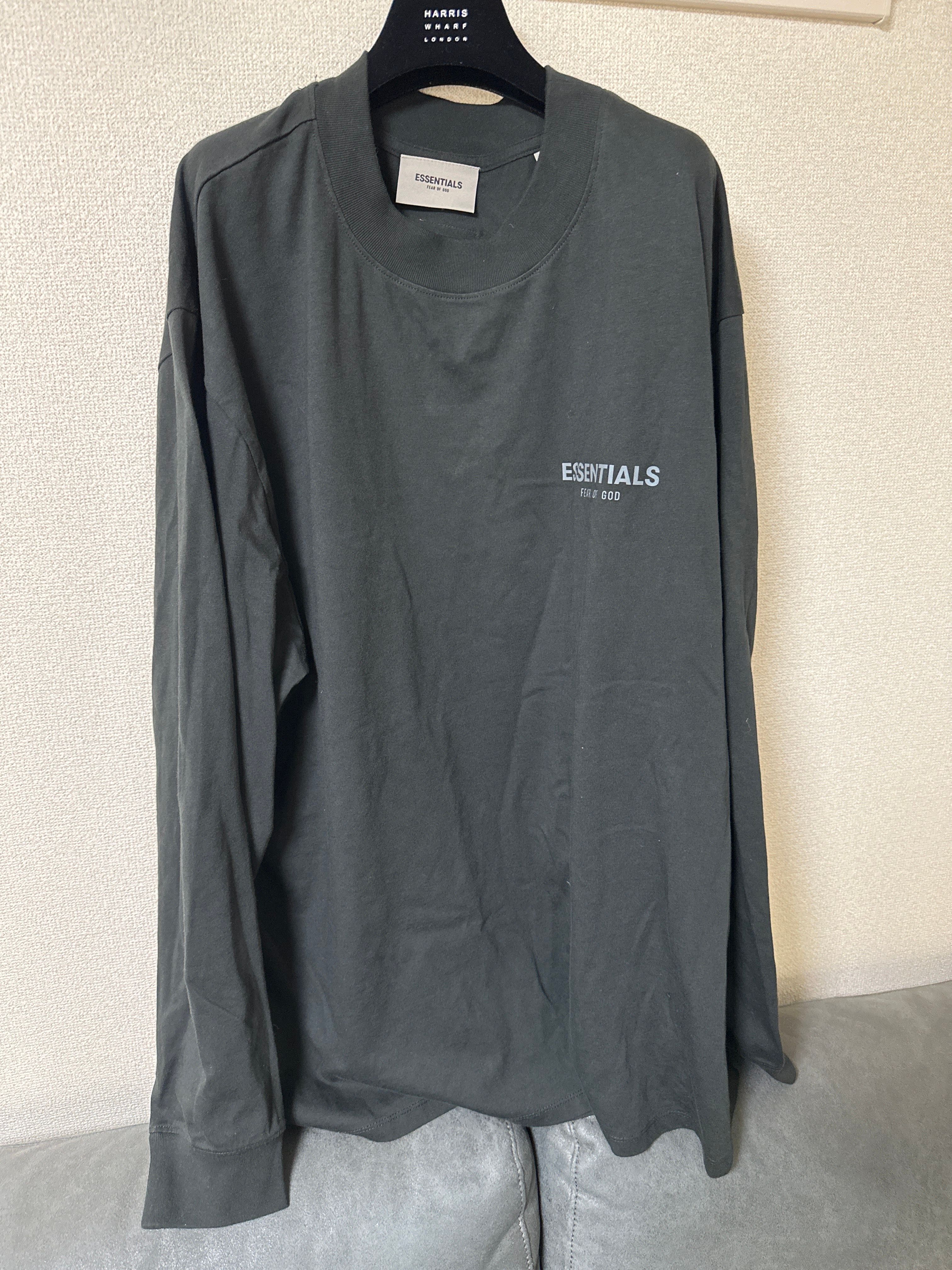 FEAR OF GOD ESSENTIALS LS TEE "Stretch Limo"