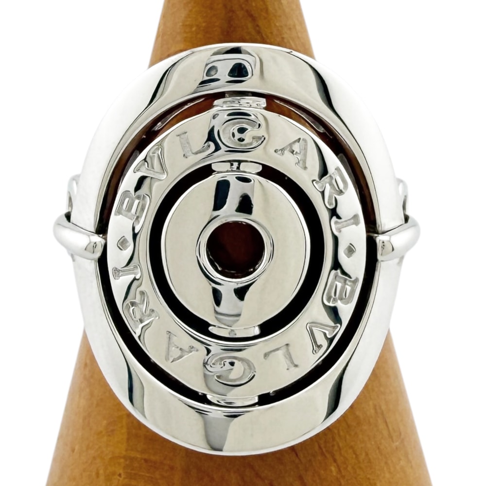ブルガリ アストラーレチェルキ リング 指輪 12号 18金 K18ホワイトゴールド レディース BVLGARI  中古