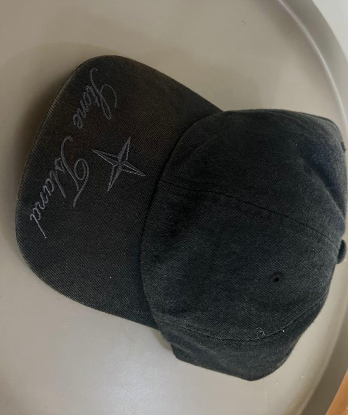 Supreme / Stone Island Denim 6-Panel "Black"