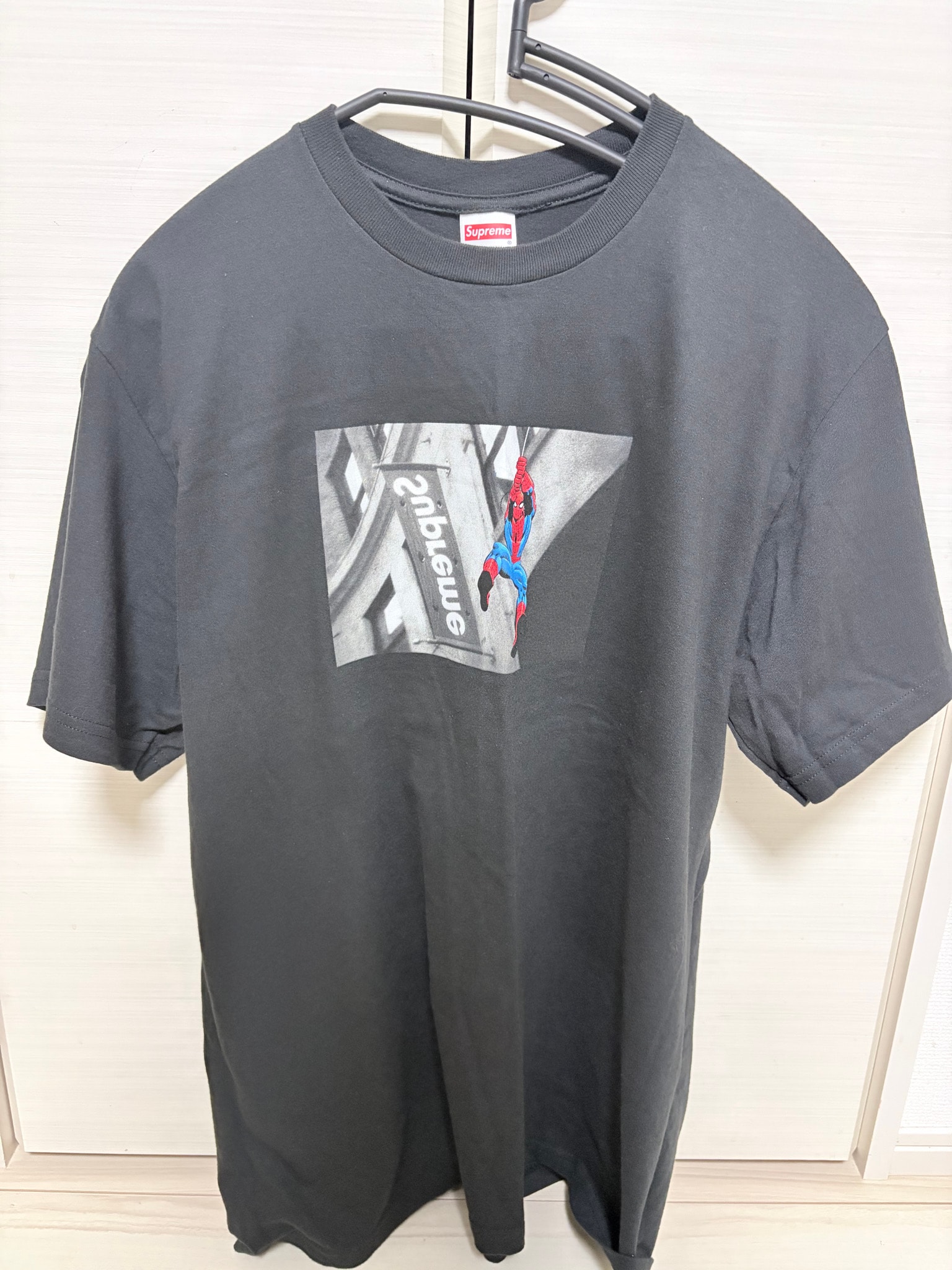 Supreme x Spider-Man Tee "Black"