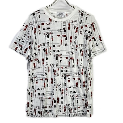 エルメス パドル柄 カットソー Tシャツ XL