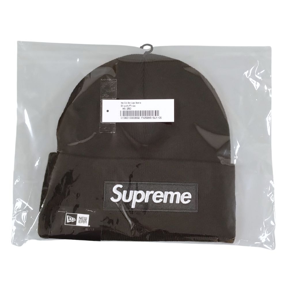 SUPREME シュプリーム × New Era 25AW Box Logo Beanie ニットキャップ 45120