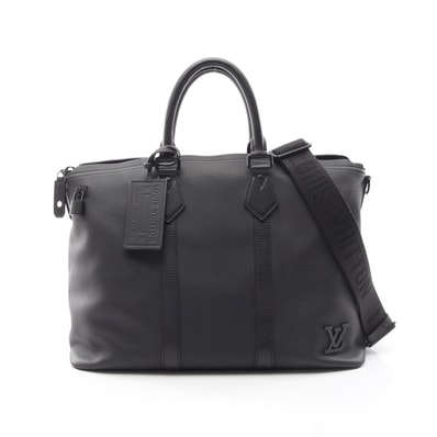 ルイ・ヴィトン LOUIS VUITTON ロックイット 2WAY トートバッグ バッグ レザー アエログラム ノワール メンズ ブラック系 M59158 【中古】