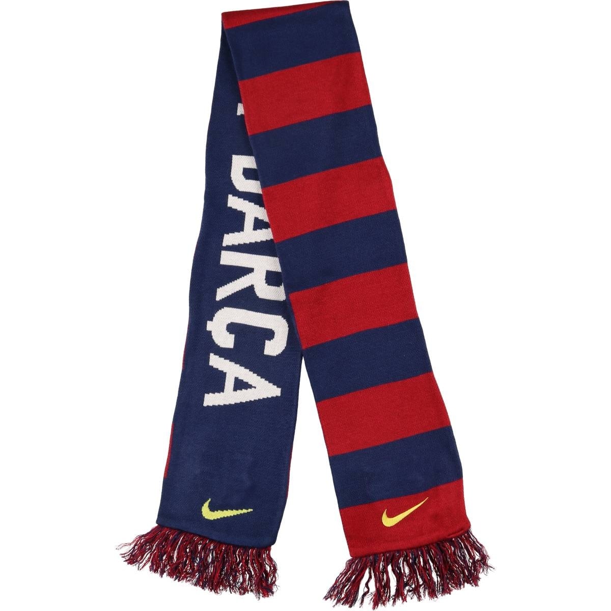 古着 ナイキ NIKE LA LIGA ラ リーガ FC BARCELONA FC バルセロナ サッカー アクリルマフラー/gaa005907