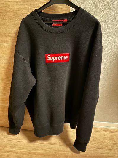 Supreme Box Logo Crewneck "Black" (22FW)
