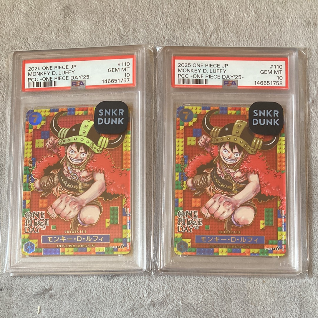 PSA10】ワンピースデイ25 ルフィ プロモ luffy 【公式通販】