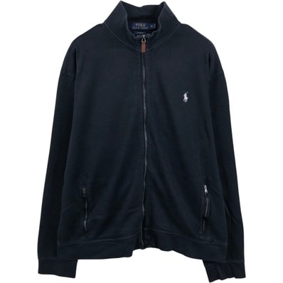 古着 ラルフローレン Ralph Lauren ESTATE RIB フルジップスウェットシャツ トレーナー メンズXL相当 長袖/eaa675964