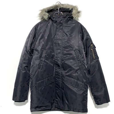 STUSSY 25th Anniversary Down Jacket Black