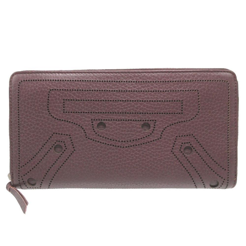 バレンシアガ  ブラックアウト 443521 ラウンドファスナー