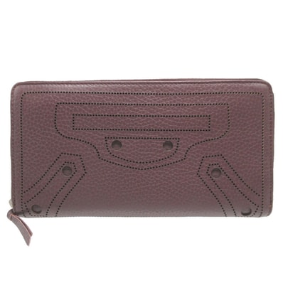 バレンシアガ ブラックアウト 443521 ラウンドファスナー