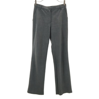 ARMANI JEANS アルマーニジーンズ イタリア製 スラックスパンツ 38 チャコールグレー