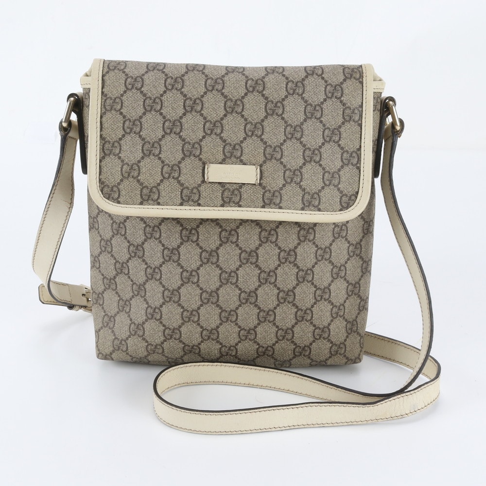 ■美品 グッチ GGスプリーム 223666 ショルダーバッグ