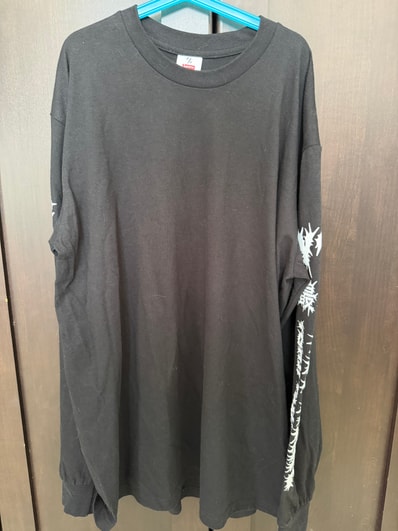 Supreme x Y's by Yohji Yamamoto L/S Tee "Black"