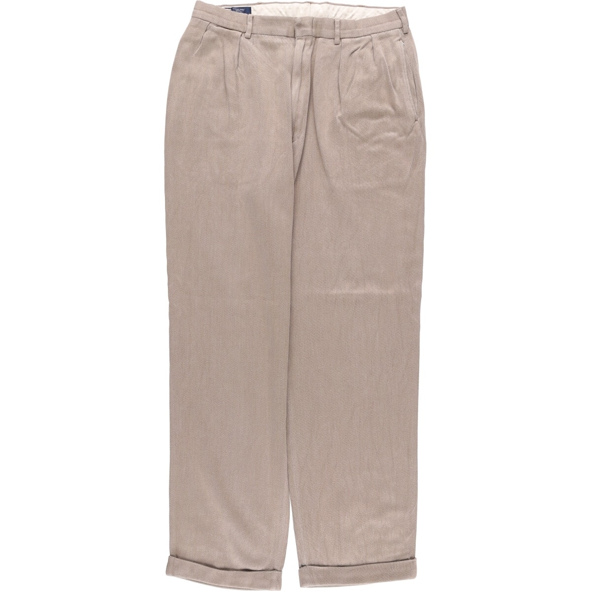 古着 ラルフローレン Ralph Lauren POLO by Ralph Lauren ツータック コットン スラックスパンツ メンズw31相当/eaa585443