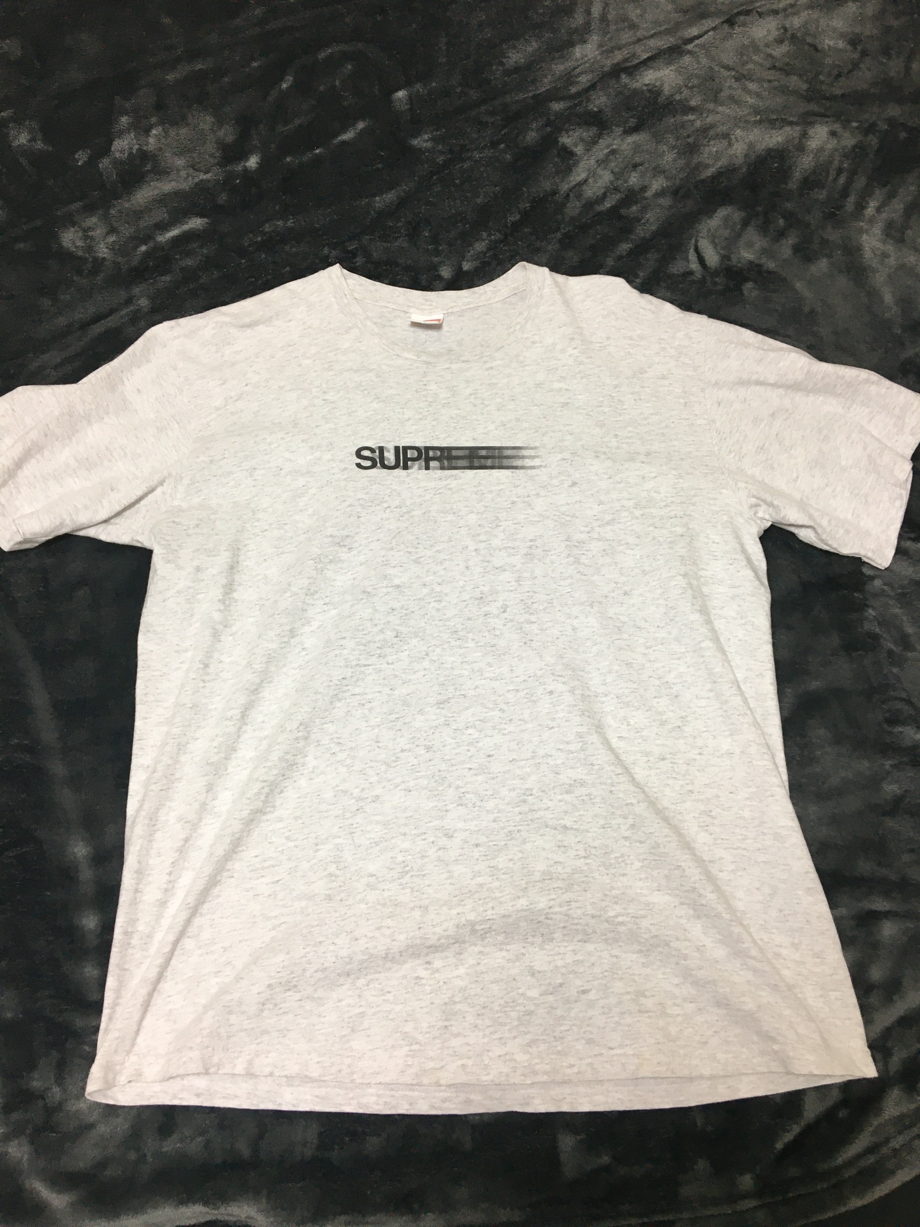 Supreme Motion Logo Tee "Ash Grey" (20SS)