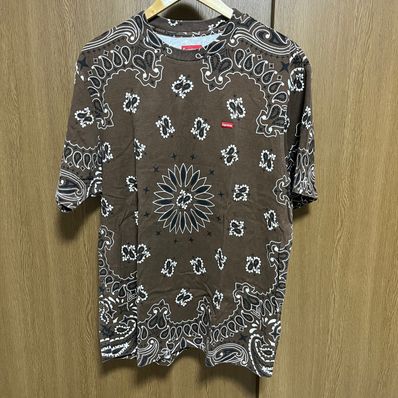 Supreme Small Box Tee "Bandana Brown"(21SS)