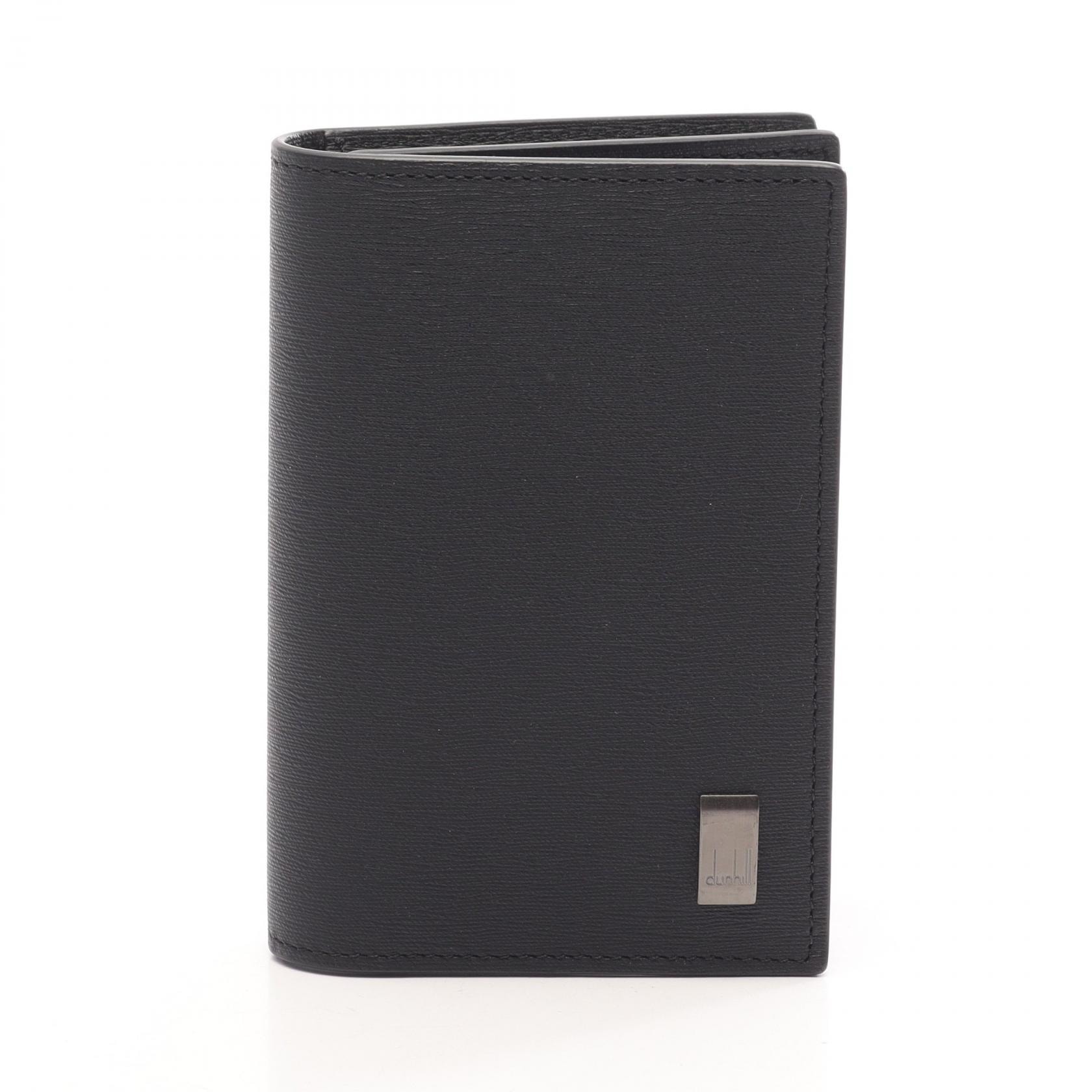 ダンヒル Dunhill サイドカー カードケース アクセサリー レザー メンズ ブラック系 DU19F2F47SG001R 【新品】