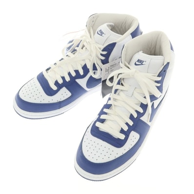 【中古】【未使用】コムデギャルソンオムプリュス COMME des GARCONS HOMME PLUS × NIKE 2023年春夏 TERMINATOR スニーカー ホワイトxブルー【サイズ28cm】【メンズ】